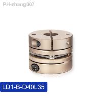 Cloweit Single Diaphragm Coupling Coupler D40L35 Flexible to Servo Stepper Motor 6mm 8mm 10mm 22mm Shaft Diameter