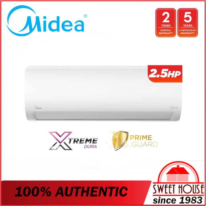 MIDEA MSXD24CRN8 2.5HP R32 NON INVERTER WALL MOUNTED SPLIT AIR