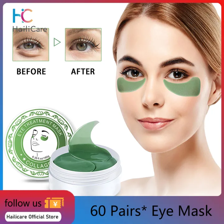 Hailicare Green Alga Collagen Eye Treatment Mask Under Eye Patches ...