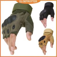 ▪ Globetrotter COD【สินค้าเฉพาะจุด】ถุงมือครึ่งนิ้วคุณภาพสูงสําหรับผู้ชายเหมาะกับการขี่รถมอเตอร์ไซค์