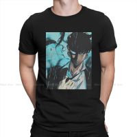 Manhwa Arise  Unique TShirt Solo Leveling Sung Jin Woo Yoo Jin Ho Anime Casual T Shirt Hot Sale T-shirt For Men Women 4XL 5XL 6XL