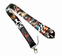 Cartoon death note Key Lanyard ID Badge Holders Animal Phone Neck Straps with Keyring Phone Accessories D025