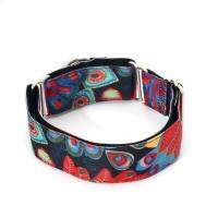 【CW】○  Personalized Fabric Super Durable Martingale Collars for Dogs Heavy Duty Dog Collar 2.5cm to 3.8cm Wide Necklace