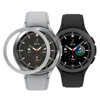 ฝาโลหะเคส Galaxy Watch 4 5 44มม. 40มม. คลาสสิก42มม. 46มม. ป้องกันรอยขีดข่วน Galaxy Watch 3 45มม. 41มม.