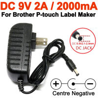 DC Adapter 9V 2A AD-24 Compatible Brother P-touch Label Maker PT-D210 PT-D200 PT-1880 LT-100H LM160 PT-E100B