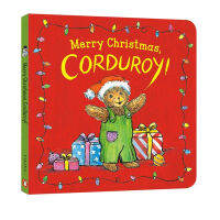 Original English Merry Christmas, corduroy! Cardboard book theme childrens Enlightenment early education picture story painter don Freeman