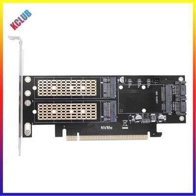 3-In-1 SSD M2 NGFF สำหรับ PCIE โมดูลขยาย4X M คีย์ B คีย์ MSATA M.2 NGFF สำหรับ PCIe การด์ตัวขยาย X4