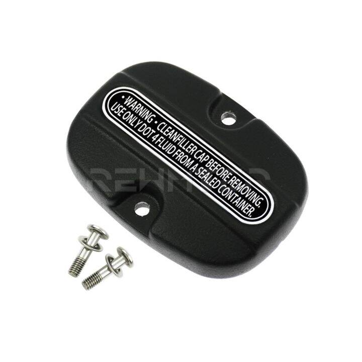 Rear Motorcycle Master Brake Cylinder Cover With Gasket Rubber Kit For
