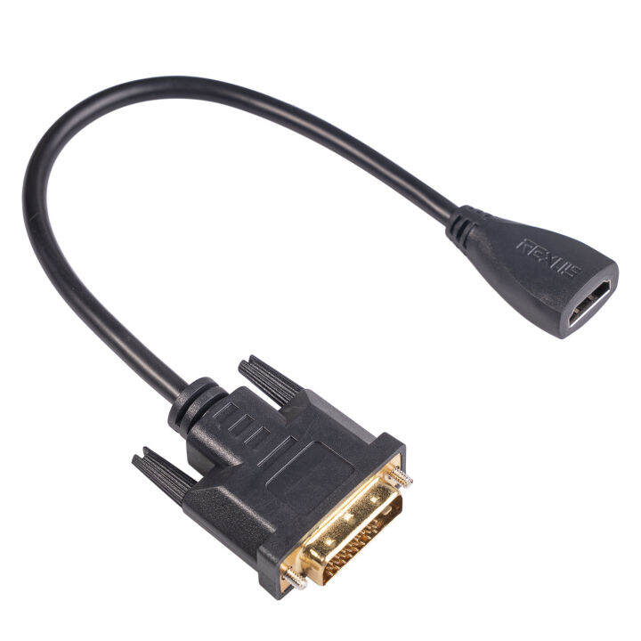 dvi24เก็บข้อมูลขนาดใหญ่-1-hdmi-เข้ากันได้สายอะแดปเตอร์-dvi-ไปที่-hdmi-compatible-1080p-สัญญาณที่เสถียรสายอะแดปเตอร์อะแดปเตอร์ทางตรงสองสำหรับสายอะแดปเตอร์-hdmi-ที่เข้ากันได้