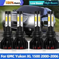 ไฟหน้ารถ40000LM CSP 240W นำ Canbus 9005 9006 6000K ไฟฉายคาดศีรษะ LED อัตโนมัติสำหรับ GMC Yukon XL 1500 2000-2002 2003 2004 2005 2006