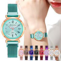 Women Arabic Numbers Watch Luxury Magnetic Strap Quartz Watches Relogio Feminino Reloj Mujer