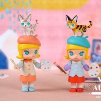 【Ready Stock】 ┇ C30 [Genuine]POPMART Molly Auction series blind box Figure Doll Ornament Gift