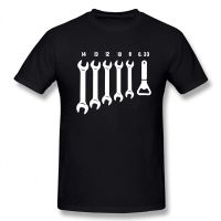 Funny Screw Wrench Opener Mechanic T Shirts Men Car Fix Engineer Cotton Short Sleeve Birthday Gift T Shirts Top Mens Clothing XS-6XL