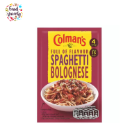 Colmans Spaghetti Bolognese Sauce Mix 44g โคลแมนส์ ซอสผงสปาเก็ตตี้โบลองเนส