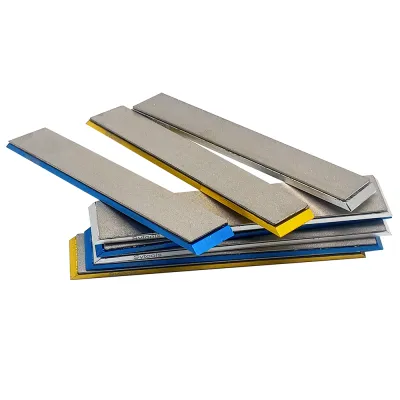 Diamond bars whetstone PLATE SET 6" for Hapstone,TSProf and Edge pro Ruixin pro rx008 STANDARD 2025 MM Aluminum alloy PVC base