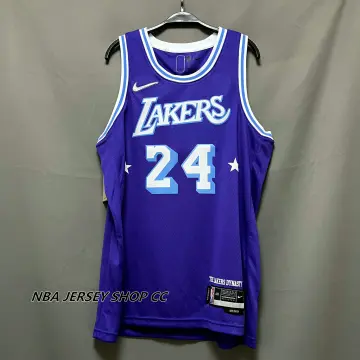 Men's Los Angeles Lakers Kobe Bryant #24 Nike Purple 2021/22 Swingman Jersey  - City Edition