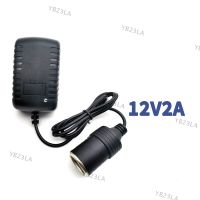 AC Adapter 110V 220V to DC 12V 2A Volt Power Supply Car Cigarette Lighter Converter   Inverter 12W 24W YB23TH