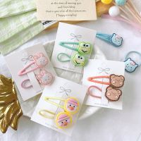 【CW】 2PCS Hairpins Kids Elastic Hair Bands Baby Headdress Children Tie Clip Accessories