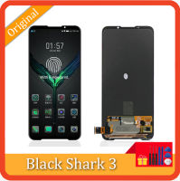 6.67 "หน้าจอต้นฉบับสำหรับ Xiaomi Black Shark 3สัมผัสหน้าจอ LCD ชุดประกอบดิจิไทเซอร์ BlackShark3 KLE-H0ชิ้นส่วนโทรศัพท์มือถือ KLE-A0