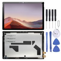 หน้าจอ LCD ของ OEM สำหรับ Microsoft Surface Pro 7 1866กับ Digitizer ประกอบเต็มตัวเครื่อง (สีดำ)