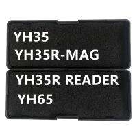 เครื่องมือ YH35สำหรับกุญแจซ้ายว่างเปล่าเครื่องอ่าน YH35R-Key YH35R-MAG ลิชิเครื่องมือ2In1เครื่องมือช่างทำกุญแจเครื่องมือที่ซ่อมรถ YH65