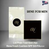 Lõi phấn tươi cho Nam (phấn lót, nền, dưỡng, chống nắng) Rene Fresh Cushion SPF 50 PA+++ [For Men] Refill from USA