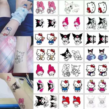 Aggregate more than 65 kuromi and my melody tattoo  incdgdbentre