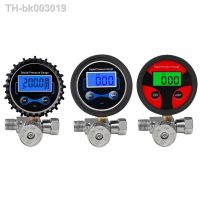 ✹☍♂ Air Compressor Pressure Valve Switch Manifold Relief Regulator Gauges Digital 1/4 quot; 200PSI Aluminum Alloy Bracket Safety