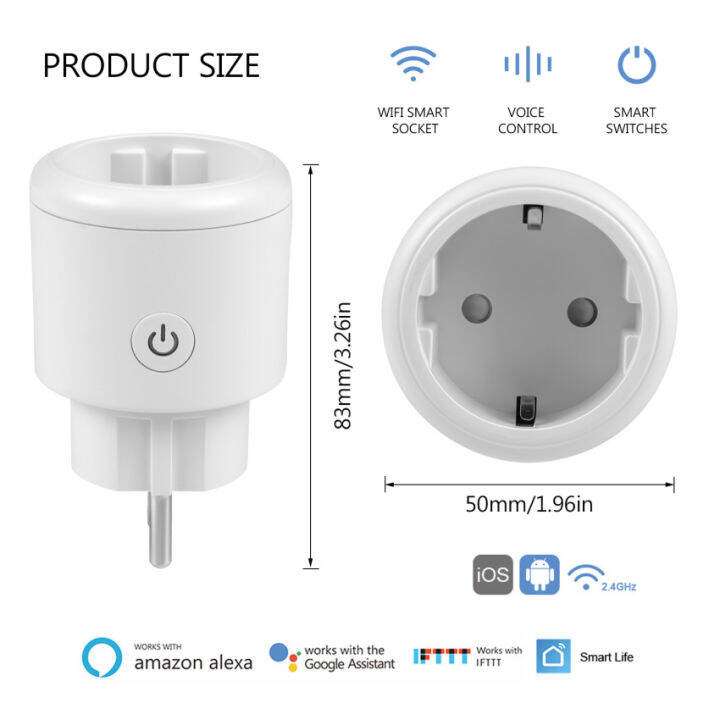 smart-plug-with-energy-monitoring-16a-wifi-smart-plugs-that-work-with-alexa-amp-google-assistant-smart-sockets-with-timer-remote-amp-vioce-control-no-hub-required-ce-amp-rohs-double-listed