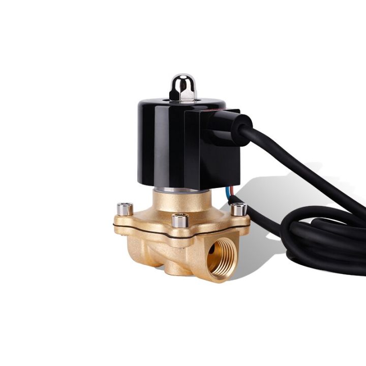 1/2" IP68 Waterproof Normally Closed/Open Brass Fountain DN15 Solenoid Valve 110V 24V 12V 24v Solenoid Valve For Underwater Valves