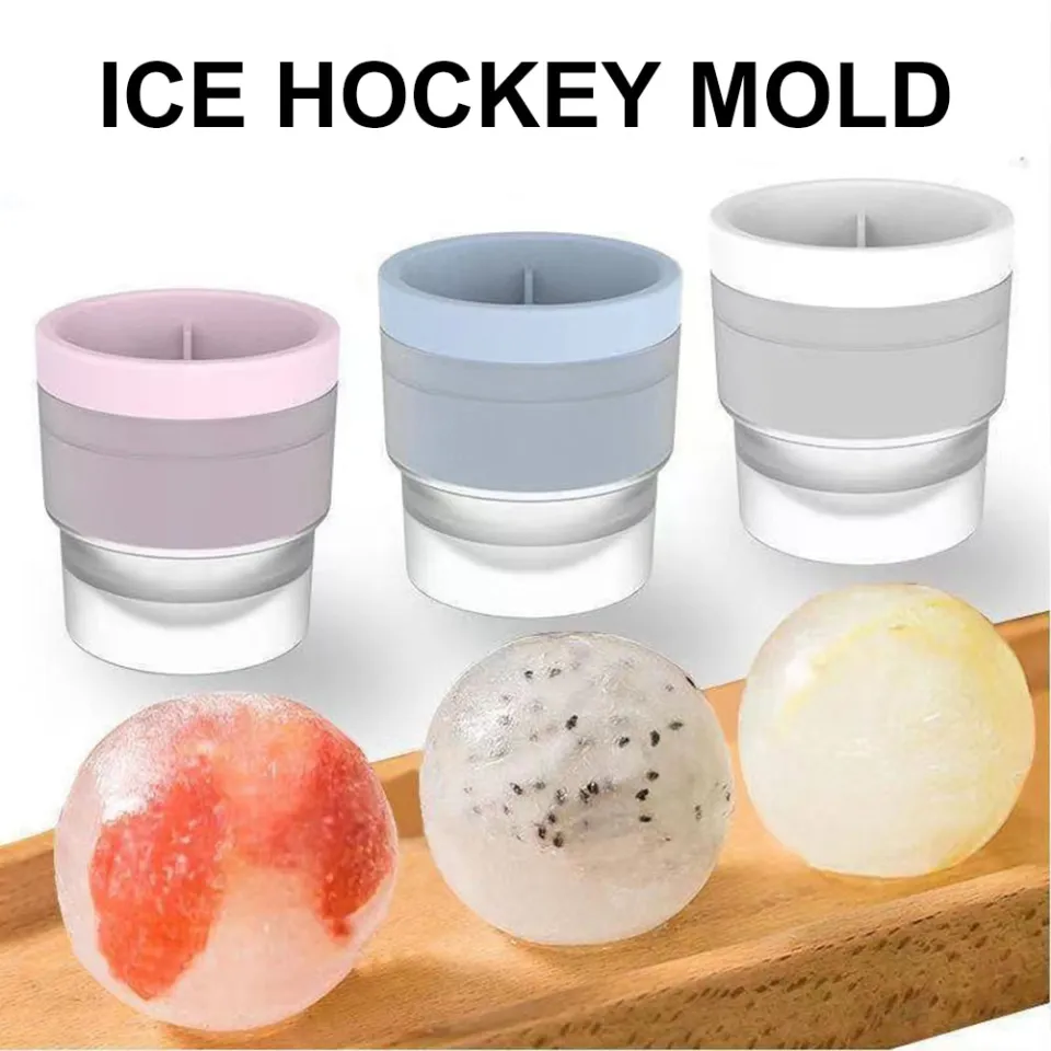 Silicone Sphere Ice Cube Mold Kitchen Stackable Slow Melting DIY Ice Ball  Round Jelly Making Mould For Cocktail Whiskey Drink