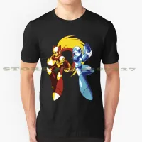 Mega Man And Zero 01 Cool Design Trendy Tshirt Tee Megaman X Mega Man Megaman Zero Mega Man Snes Sigma Rockman X Megaman