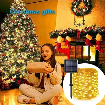 2M 3M 5M 10M LED String Lights Waterproof Fairy Lights AA Battery Powered  Holiday Lighting for Christmas Tree Wedding Party Deco