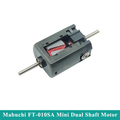 Mabuchi FT-010SA Mini 15mm ไฟฟ้ามอเตอร์ DC 6V 9V 12V 21000RPM ความเร็วสูง Dual 1.5mm Shaft DIY RC HO Slot Car Rail Train Model-dliqnzmdjasfg