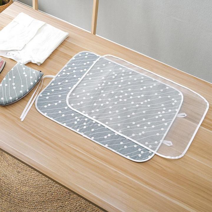 โต๊ะรีดผ้าฐานเรียบทนความร้อนได้รองรีดผ้าแผ่นรองรีดผ้าแบบพกพาแผ่นรองรีด-tyf3824ทนความร้อนได้พับเก็บได้