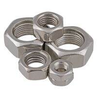 Fine Thread Hex Nuts 304 A2 Stainless Nut M6 M8 M10 M12 M14 M16 M18 M20 M22 M24