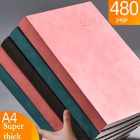 Notebook A4 Thickened Large Business Super Thick Grid Blank Grid Diary Cuaderno And Journals Libretas Zeszyt Papeleria Cahier Note Books Pads