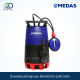 MEDAS ปั๊มแช่,ปั๊มจุ่มน้ำเสียและน้ำดี รุ่นMC500E กำลังไฟฟ้า 500 W ขนาดท่อ G1-¼ นิ้ว ( ใช้งานได้ถึง 3 แบบ )