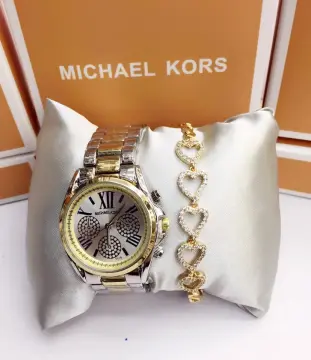 Mk watch with online bangles price