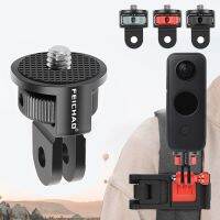 【hot】 Aluminum 1/4 inch Screw 360Rotating Mount Holder Gopro 10 9 X3 3 Accessories