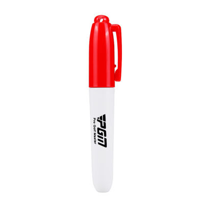 ปากกาเส้นลูกกอล์ฟกันน้ำจางแห้งเร็วเขียนด้วยลายมือชัดเจนวัสดุ PP อุปกรณ์กอล์ฟปากกาลูกกอล์ฟระดับมืออาชีพ