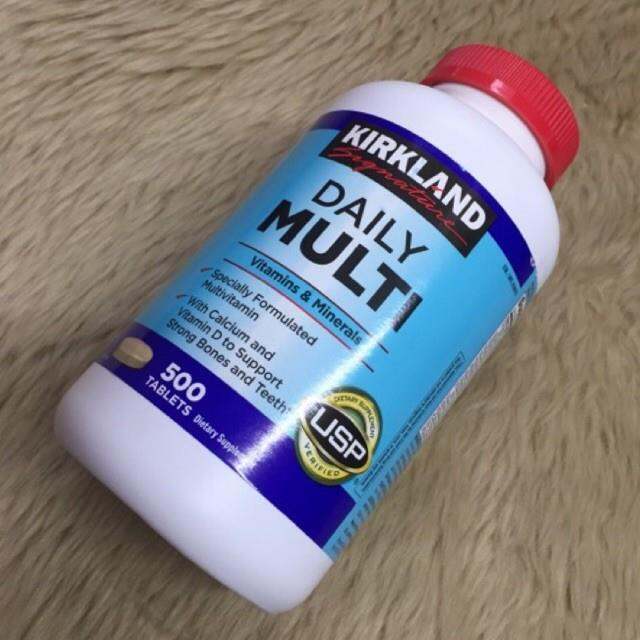 Kirkland Daily Multivitamins Minerals Specially Formulated Multivitamins 500 TABLETS Lazada PH