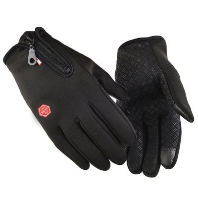 ถุงมือขี่มอเตอร์ไซต์กันน้ำสำหรับผู้หญิง,ถุงมือปั่นจักรยานถุงมือสำหรับผู้ชายฤดูหนาว GUDE001ผู้ชาย