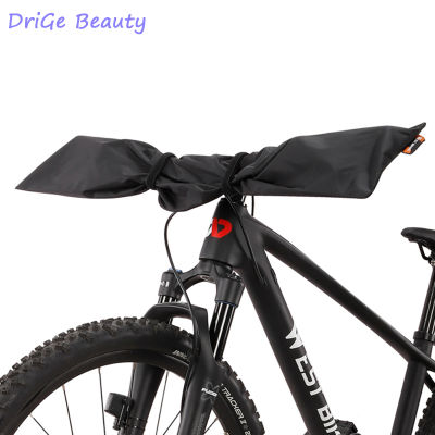 Drige Beauty จักรยานถนนที่ปกป้องแฮนด์จักรยาน,ฝาครอบป้องกันแฮนด์จักรยานปกคลุมการบำรุงรักษาผ้าคลุมกันฝุ่นกันน้ำ