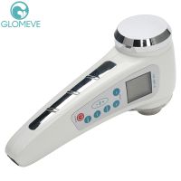 ZZOOI 1Mhz&amp;3Mhz Ultrasonic Face Massager 7 Colors LED Light Facial Photon Ultrasound Therapy Skin Care Body Slim Anti Cellulite Beauty