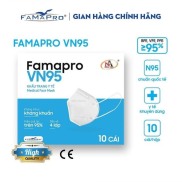 VN95N95 10 cái khẩu trang Famapro VN95 N95 khẩu trang Nam Anh