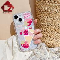 เคสสำหรับ A52 OPPO A92 A1K A54 A16 A54S A74 A55 A94 A98 A17 A17K A16K A16E F11การ์ตูนน่ารัก A93ลาย3D ลายคลื่นครีมสตรอเบอร์รี่หมีวินนี่เคสนิ่มใส่โทรศัพท์ปกป้องกล้องซิลิโคนฝาหลัง