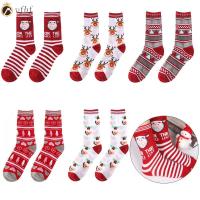 VFBF Xmas Gift Snowman Winter Warm Christmas Socks Santa Claus Elk Stockings Cotton