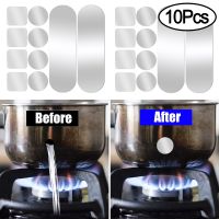 ▦ Stainless Steel Patches Sticker Fix Tools Kitchen Waterproof High Temperature Resistance Aluminum Foil Tape Pot Repair Tapes Kit