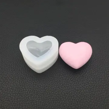 3D Love Heart Silicone Mold DIY Jewelry Making Tool UV Epoxy Resin Molds  Crafts